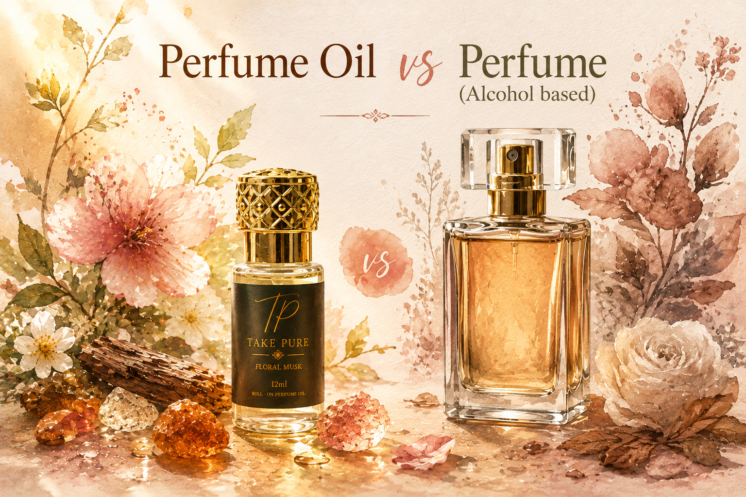 Perfume Oil vs Perfume: What's the Difference?