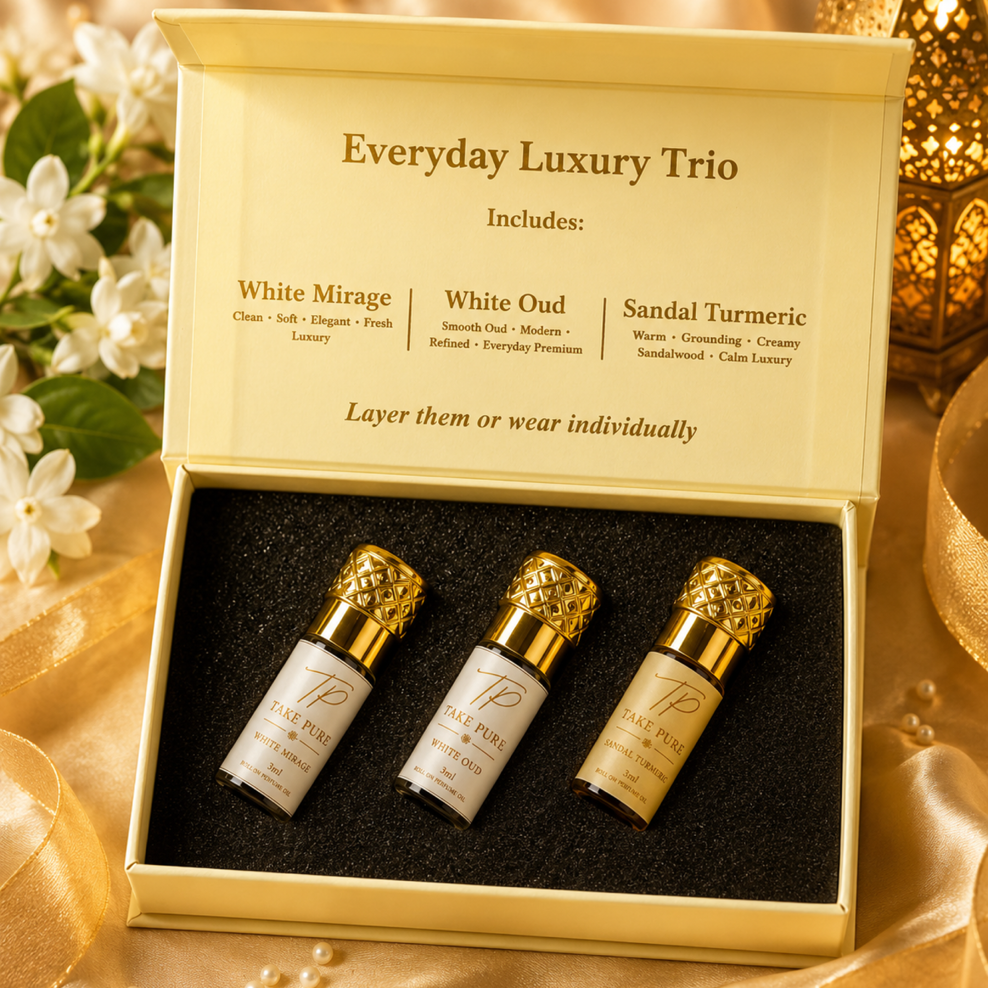 Take Pure Everyday Luxury Trio