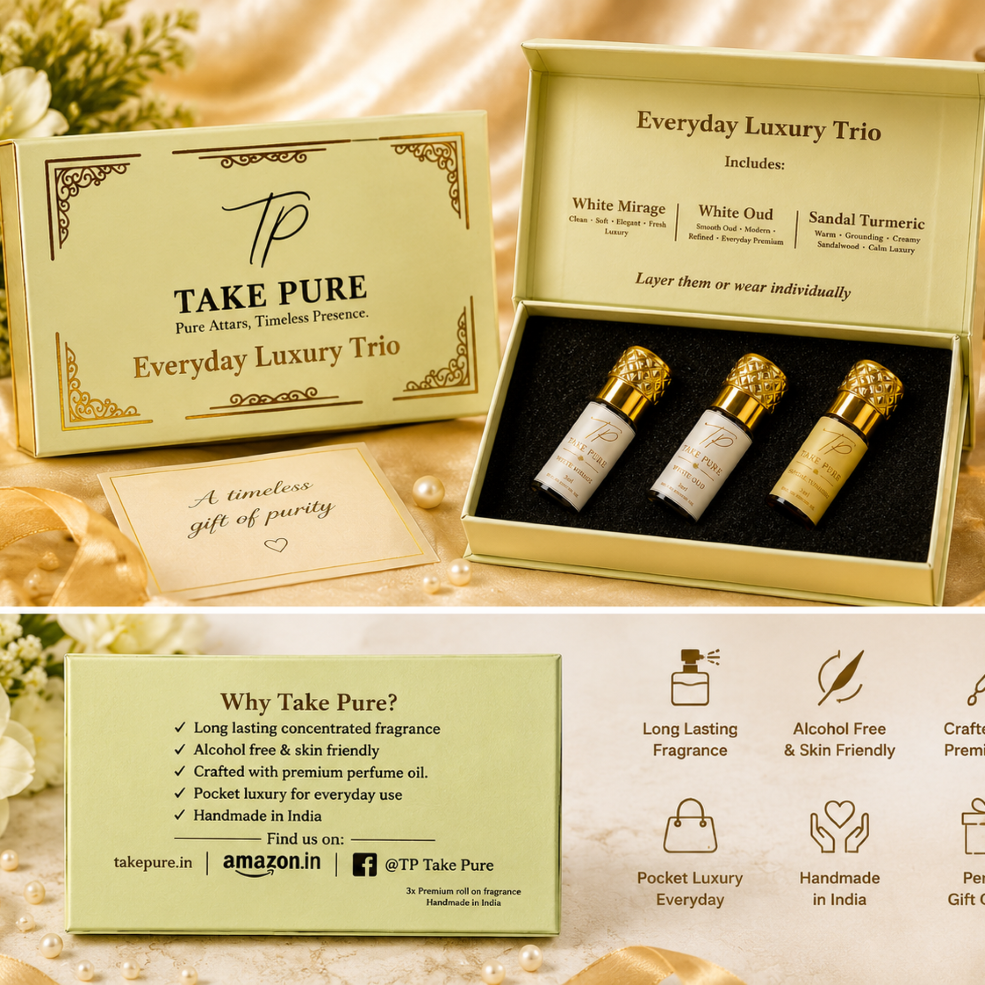 Take Pure Everyday Luxury Trio