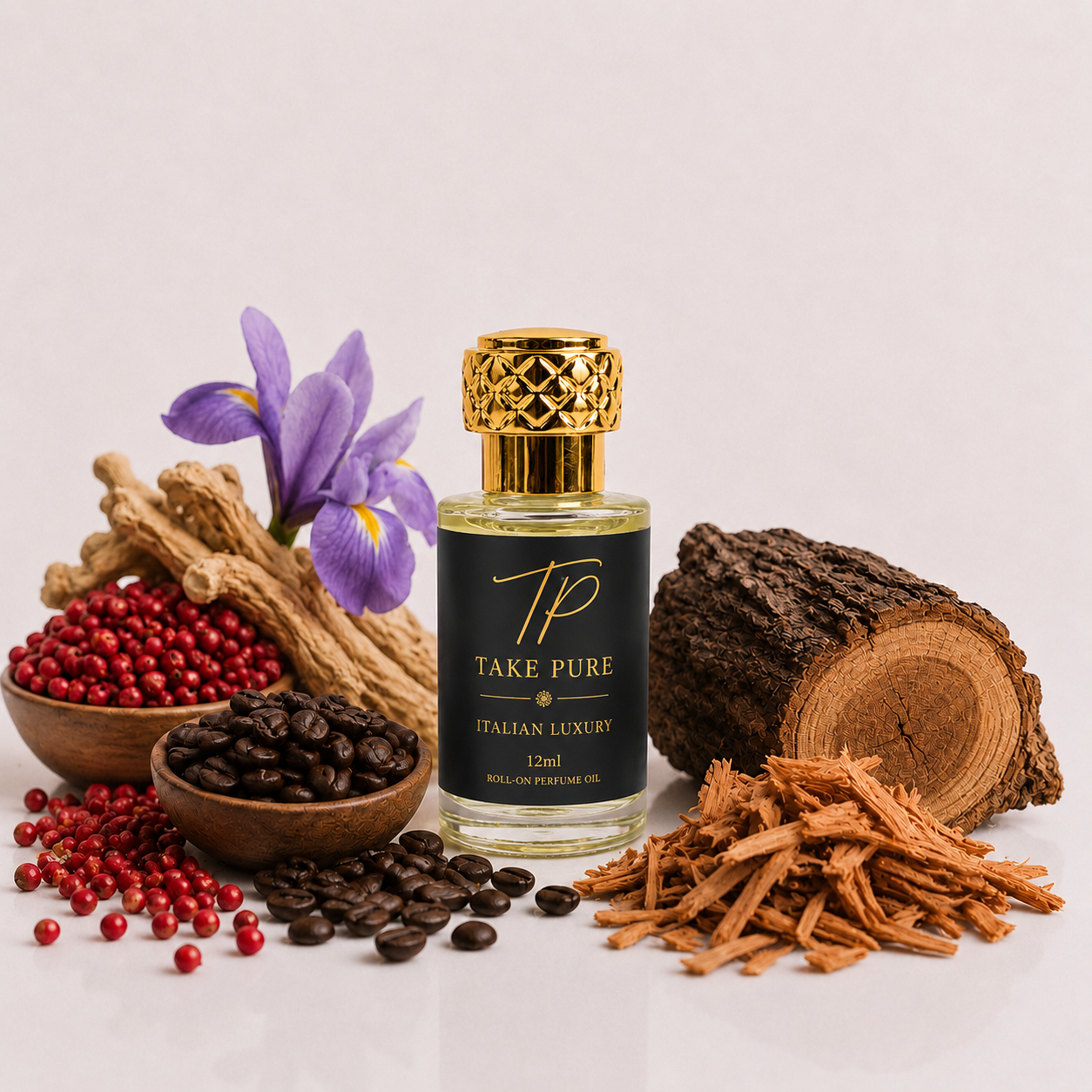 Take Pure Italian Luxury bottle