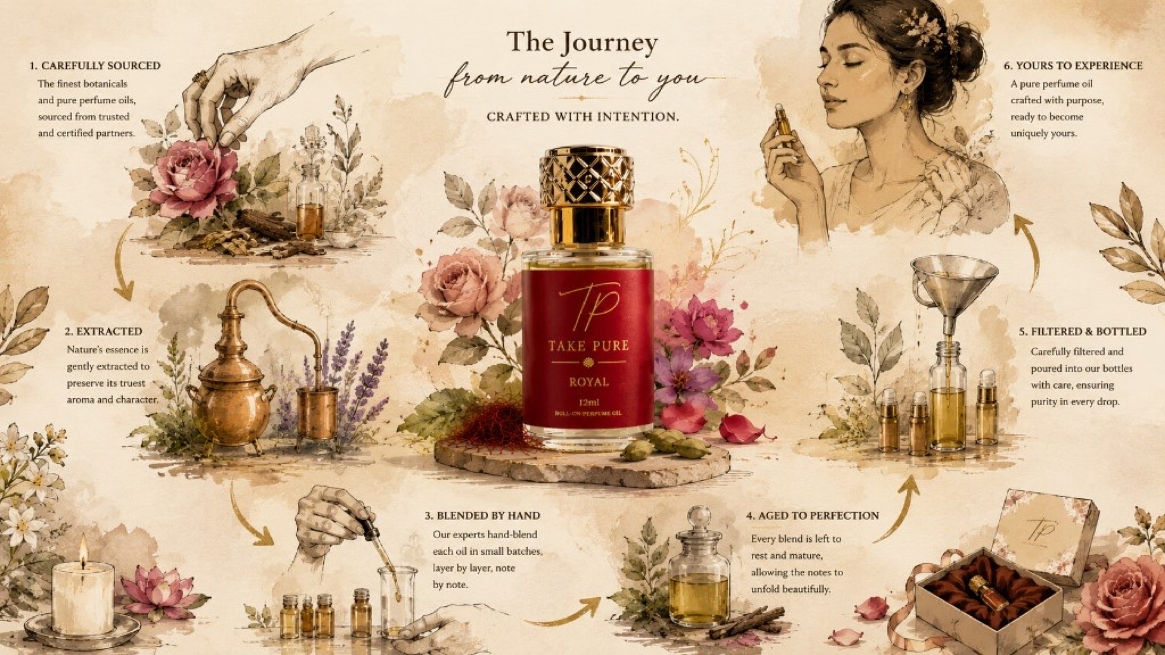 The Journey from nature to you — Crafted with intention