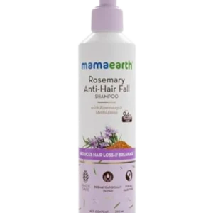 Mamaearth Rosemary Anti-Hair Fall Shampoo with Rosemary & Methi Dana for Reducing Hair Loss & Breakage - 250 ml
