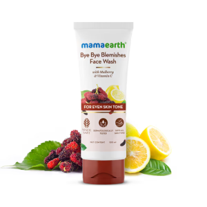 Bye Bye Blemishes* Face Wash with Mulberry and Vitamin C for Even Skin Tone - 100 ml