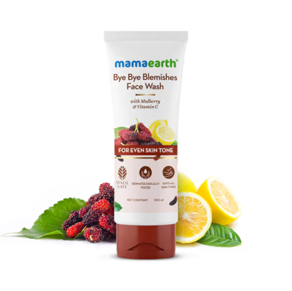 Bye Bye Blemishes* Face Wash with Mulberry and Vitamin C for Even Skin Tone - 100 ml