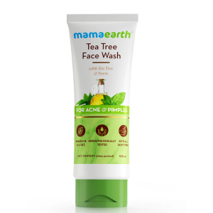 Tea Tree Natural Face Wash for Acne & Pimples - 100 ml